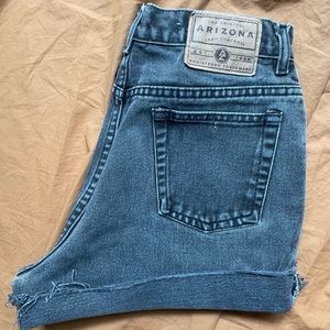 Vintage Arizona cutoff high rise shorts jean